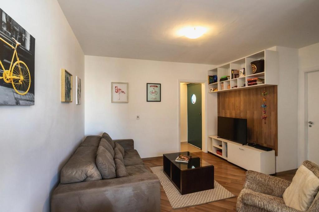 Apartamento Vila Olimpia Apartment Sao Paulo Bagian luar foto